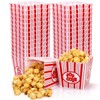 Tebery 30 Pack Plastic Open-Top Popcorn Boxes Reusable Popcorn Containers