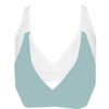 La Leche League International Brasier para Dormir de Lactancia, Extragrande, 2 Paquetes: Blanco/Azul