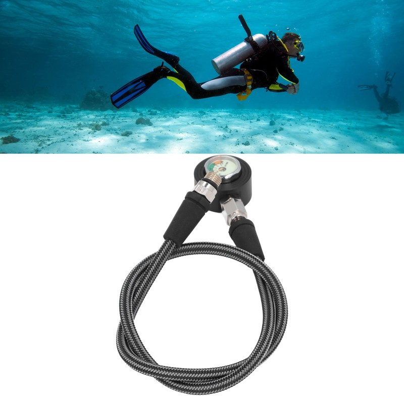 Scuba Diving Pressure Gauge Luminous Submersible Pressure Gauge with High