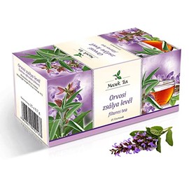 Mecsek Sage Salvia Leaf Natural Premium Herbal Tea Salviae Officinalis 25 Teabags