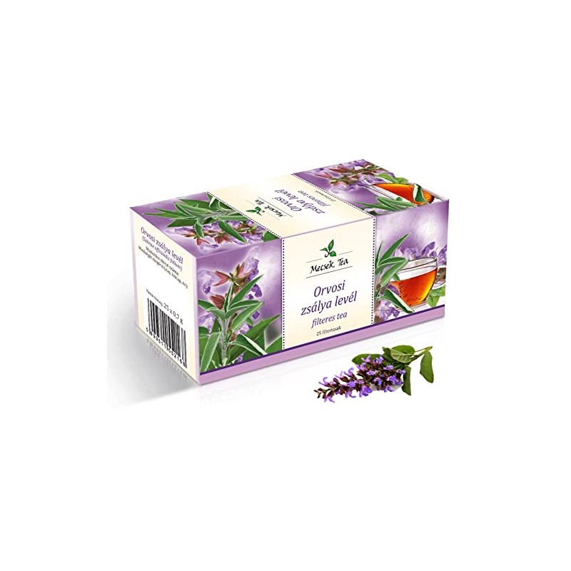 Mecsek Sage Salvia Leaf Natural Premium Herbal Tea Salviae Officinalis