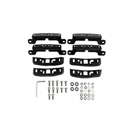 Rhino Rack Base Kit Compatible with Ford Expedition/Lincoln Navigator Gen4 (4Pcs) (RCP75-BK)