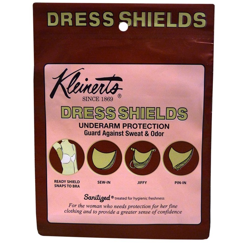 Kleinert's Sew In Dress Shields for Regular Sleeves Cotton- Beige