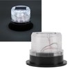Solar Beacon Light Caution Light 8 LED Dusk to Dawn