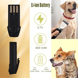 YAZIYIR Rechargeable Li-ion Battery Compatible with oneisall Dog Shaver Low Noise Clippers for 26225202-003DE/P2/X3/X2/C61/N6/A11/K52NTS/X2N5 (1 Pack)