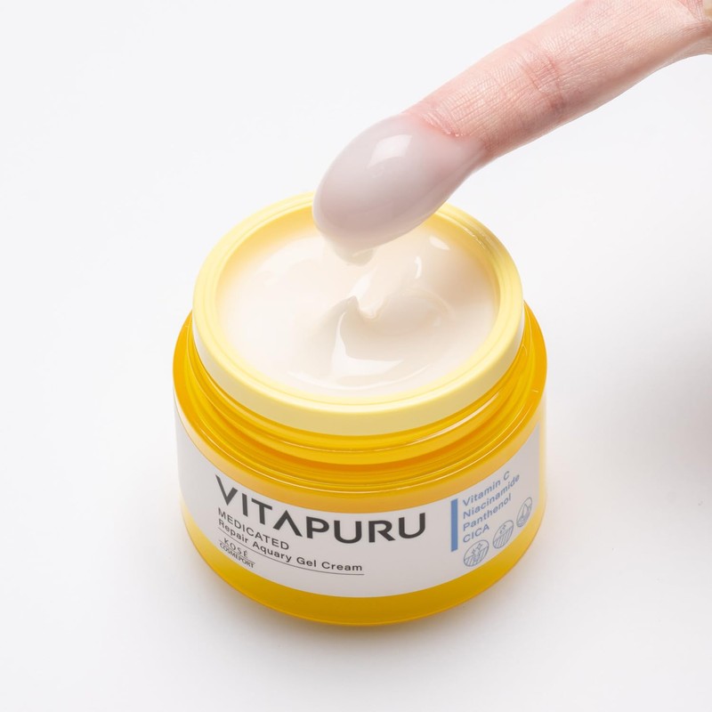 KOSE Vitaple Repair Aquary Gel Cream, Hypoallergenic, High Purity, Vitamin
