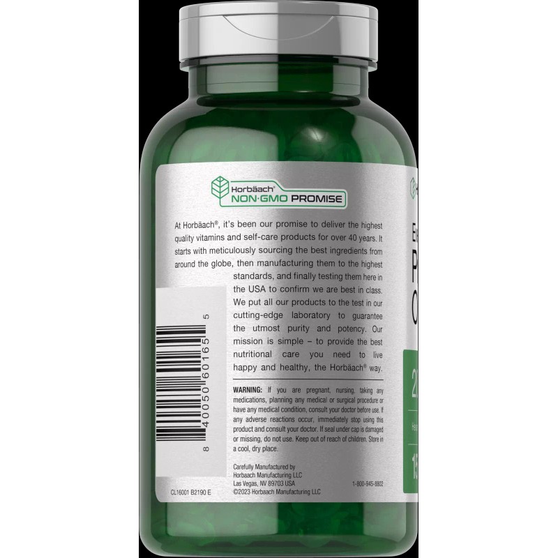 Horbäach Evening Primrose Oil Capsules 2000mg | 150 Softgels |
