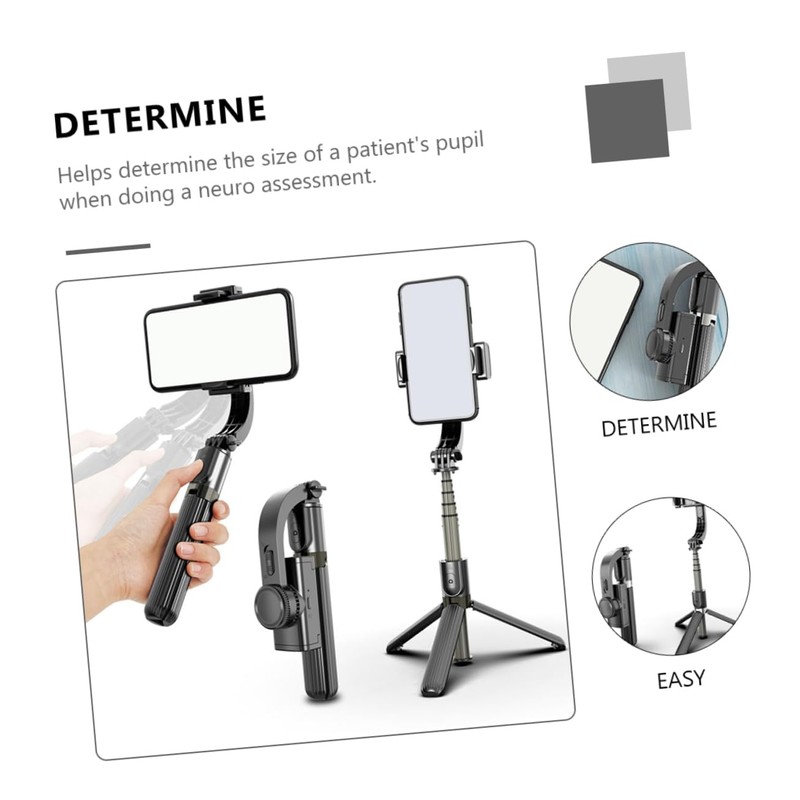 KICHOUSE Gimbal Stabilizer -Shake Selfie Stick Phone Tripod Stand Hand-held