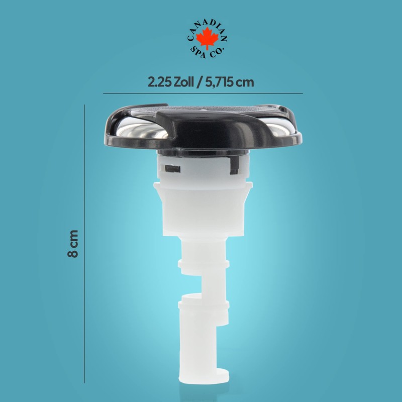 CANADIAN SPA CO. Hurricane Rotating Nozzle Massage Nozzle Pool Diameter
