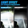 IRONWALLS 6-sides 9012 HIR2 LED Headlight Bulbs High Low Beam