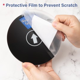 Office Private Sign, 6 Options Office Door Hanging Sign, Do Not Disturb Sign for Office, Please Knock office door signs, Work remotely out of office door sign, 6 Inches