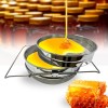 Sunvara Honey Strainer Filter Stainless Steel Double Sieve Beekeeping Equipment