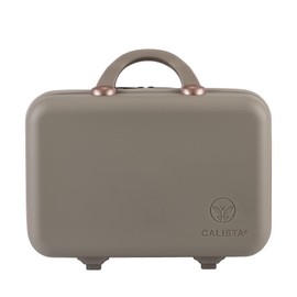 Calista Beauty Case Hair & Beauty Organizer, Pop-Up Vanity & Styling Station, Storage & Travel Case, Heat-Resistant Hair Tool Storage (Dove Grey)