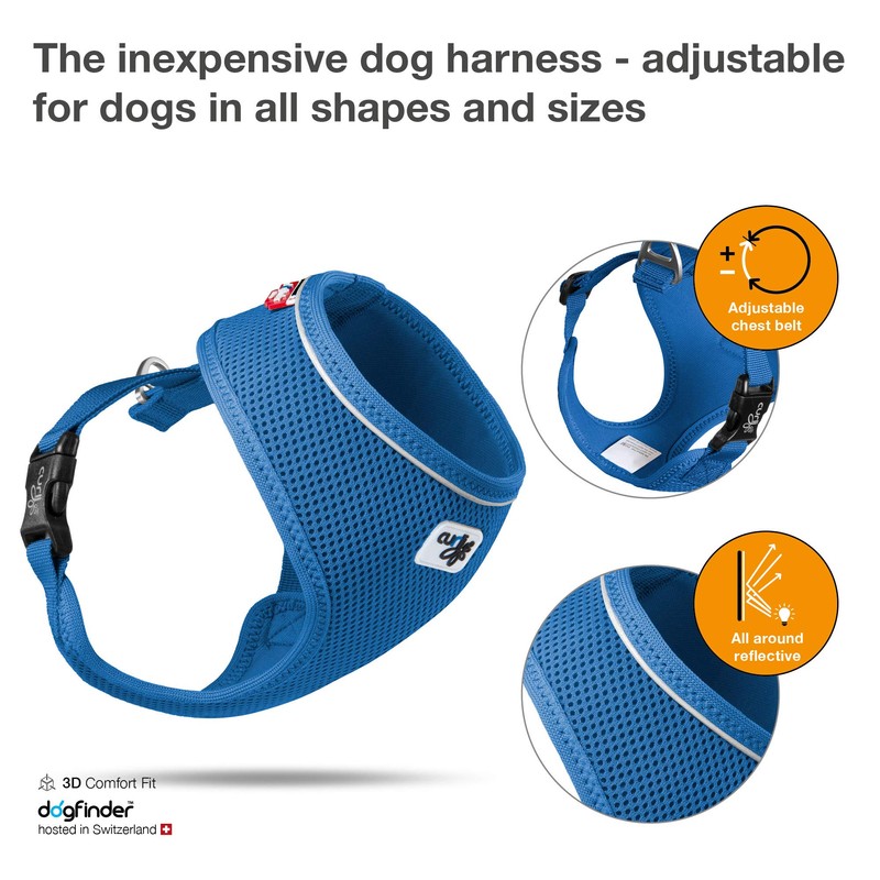 Basic Harness Air-Mesh Blue M
