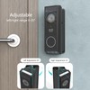 HOLACA Bracket Compatible with eufy Security Video Doorbell E340, Can
