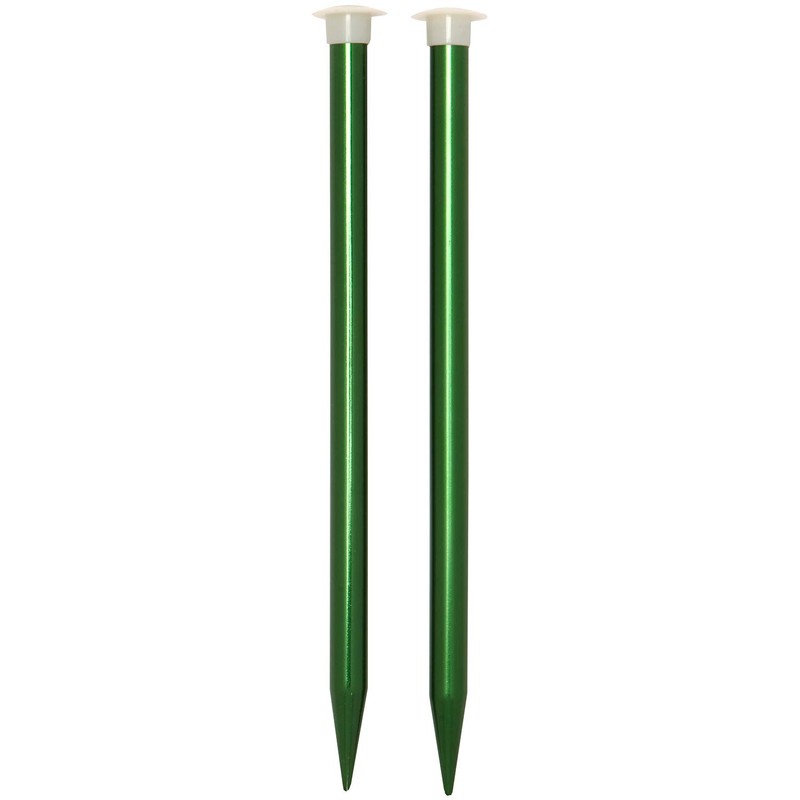 Boye 3216327017M Aluminum Knitting Needles, Size 17, 12.5mm, 10'', Green