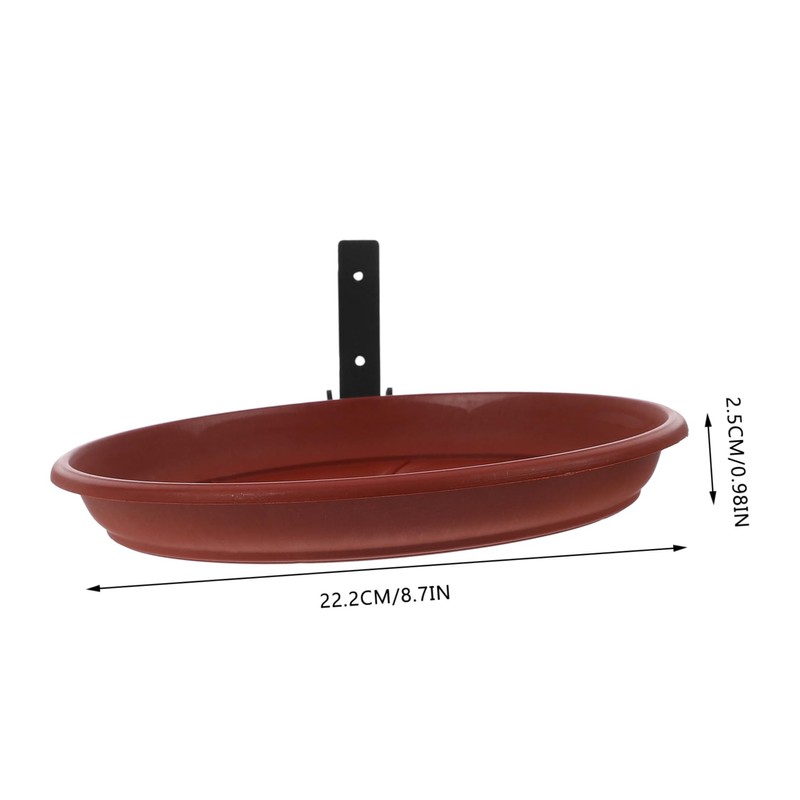 Hohopeti Bird Bath and Feeder Tray Tree Mounted Squirrel Feeder