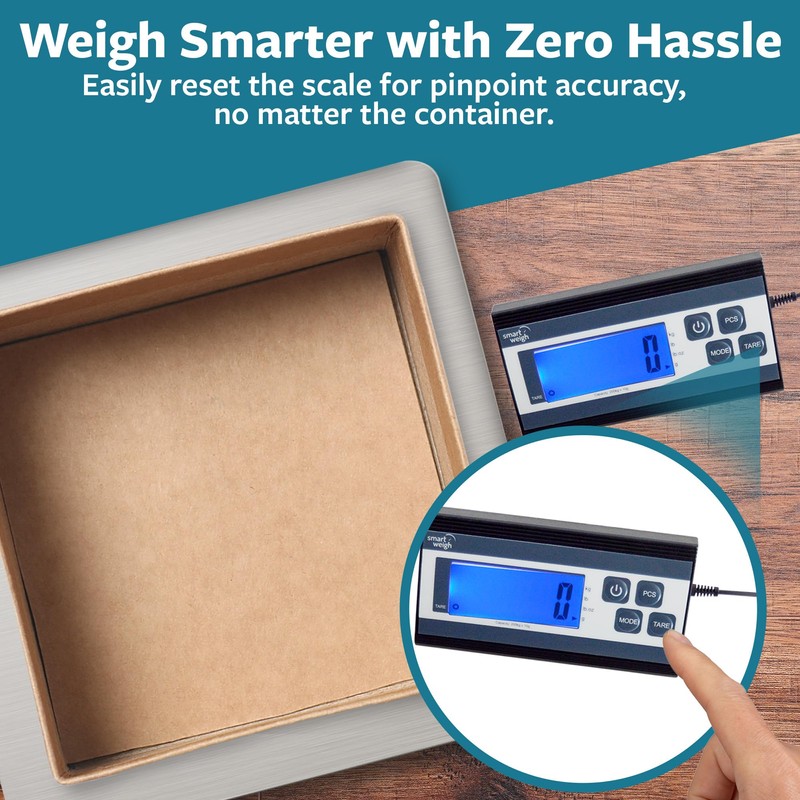 Smart Weigh Digital Postal Shipping Scale, 440 lb Capacity, 1