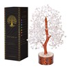 YATSKIA Clear Quartz Crystal - Tree of Life Chakra, Stone