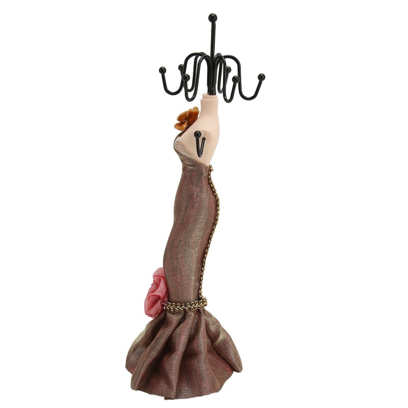 Jewelry Display Stand Ring Necklace Holder Model Figurine Home Decoration