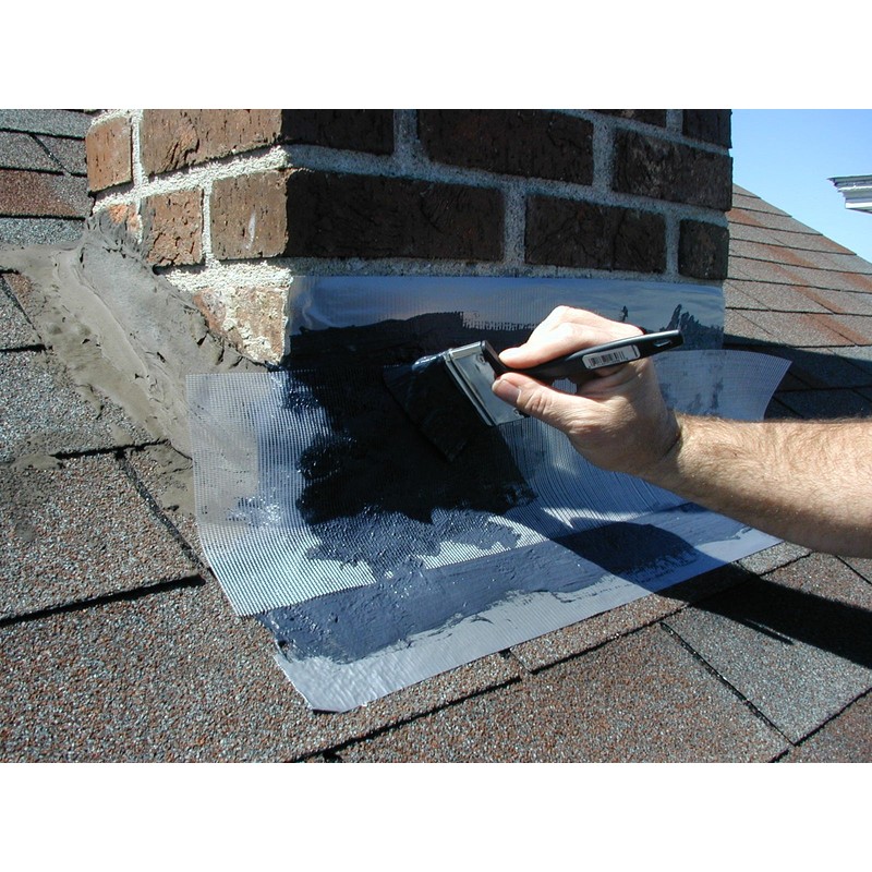 FlashSeal Elastomeric Flashing Sealant, 1 Gallon (Black)