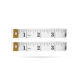 Double Sided Tape Measure Suitable for Body Measurement, Sewing/Tailor Tape, Inch and cm, 150cm (2)