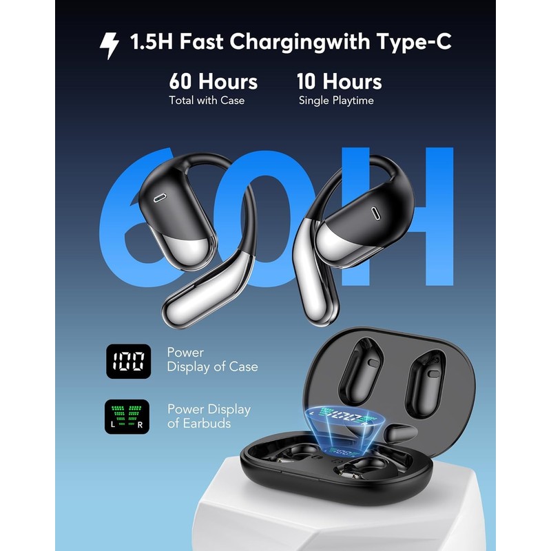 Paekole AI Translator Earbuds Real-Time 144 Languages & Accents, 3-in-1