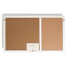 U Brands Organization Center Dry Erase Calendar with White Frame,