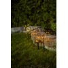 Star Firework Solar Pole Black 100 x 40 cm