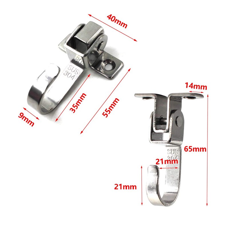 Rotating Hanger Hook 304 Stainless Steel Ceiling Hook Wall Mount