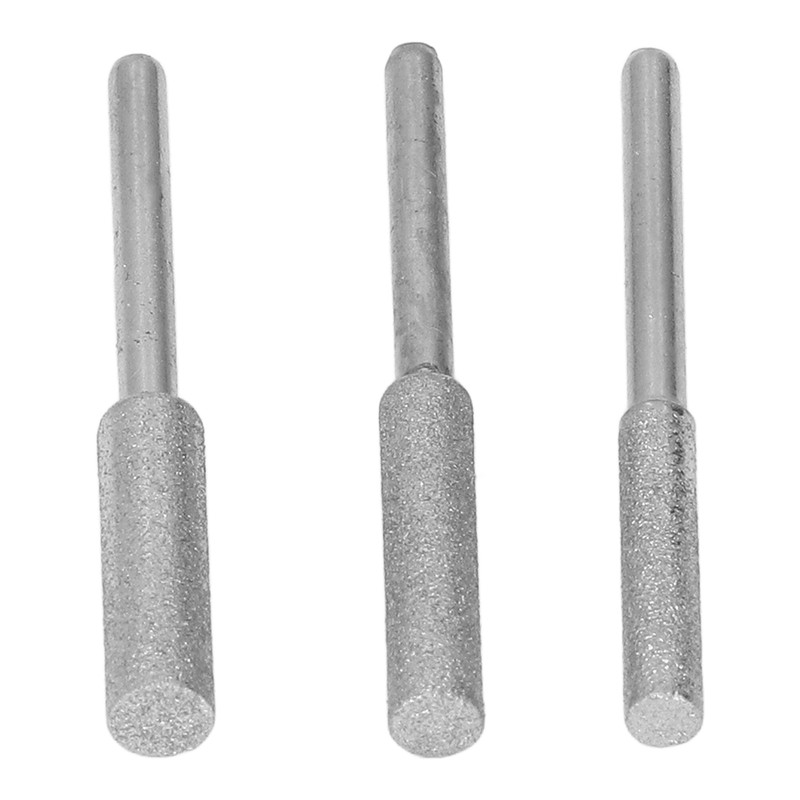 30Pcs Chainsaw Sharpener Stone 4.0mm 4.8mm 5.5mm Emery Grinding File