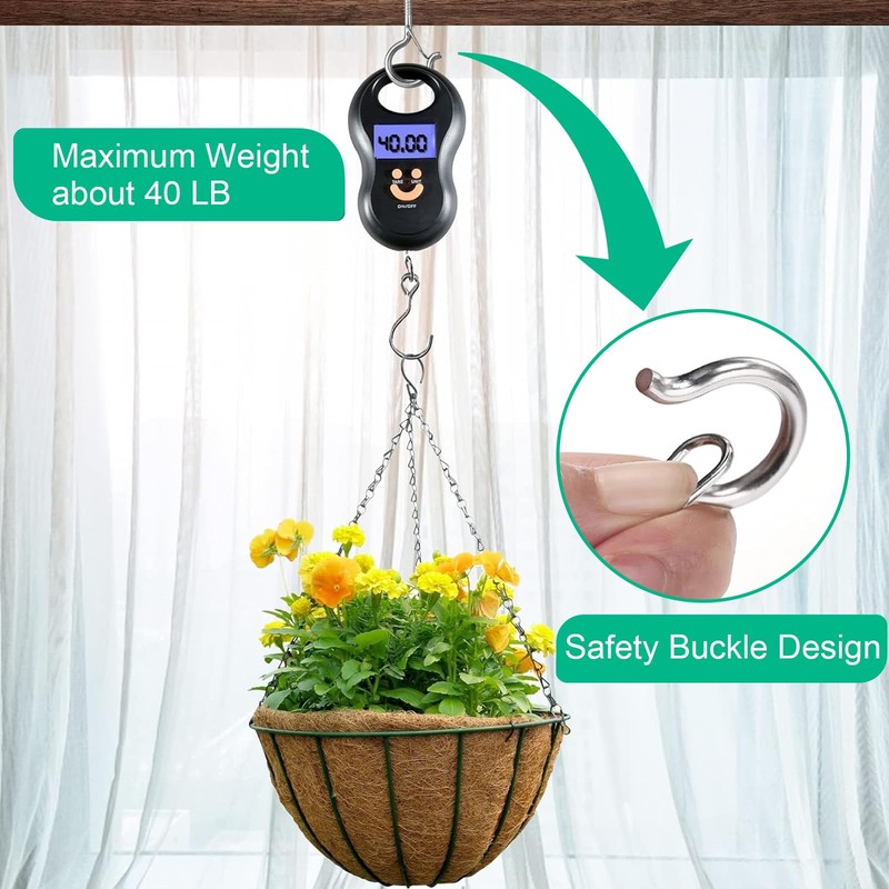 Ruikdly Screw Hooks Stainless Steel 30 Pieces Hooks for Screwing