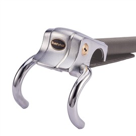 Blueshyhall Vehicle Steering Wheel Lock, Anti Theft Locking Devices Heavy Duty Security Lock for Auto Car Truck SUV Van Camper, Grey