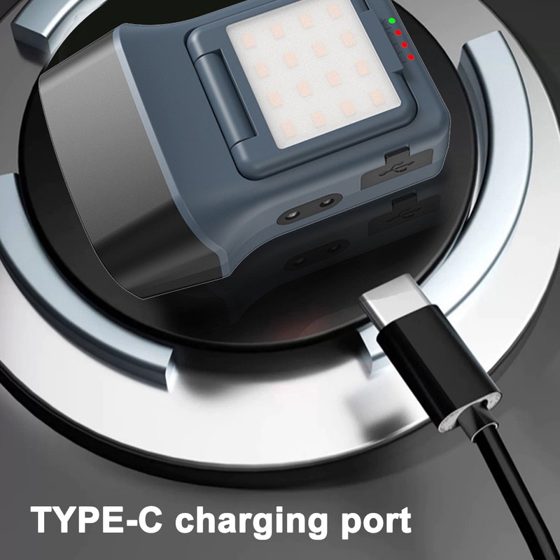 LED Sensor Light Brightness Adjustable Headlamp COB Hat Clip Light