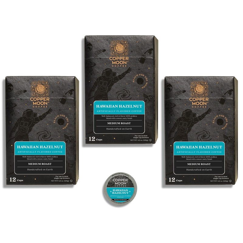 Copper Moon Single Serve Coffee Pods for Keurig K-Cup Brewers,