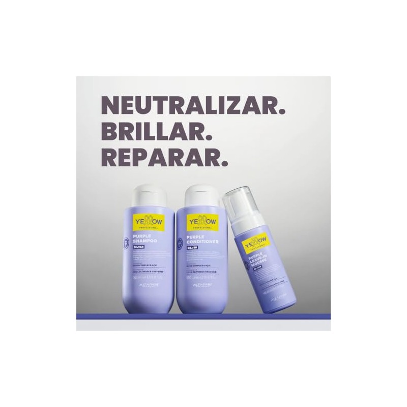 Yellow Professional Silver Purple Shampoo 500ml
