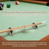 2Pcs Billiard Cue Straightness Checker, Portable and Accurate Pool Billiard