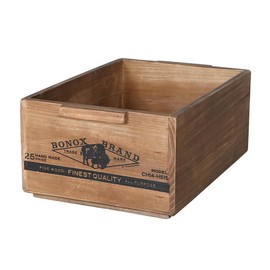 Dulton CH14-H519NT Wooden Stacking Box B, Wooden Box that exudes sex in your life, Parts Stocker, Container, Wooden Box, Storage, Height 5.5 inches (140 mm), Width 8.7 inches (220 mm), Depth 13.0 inches (330 mm)