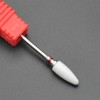 Red Ceramic Grinding Head with 2.35mm Shank Portable Corn Head