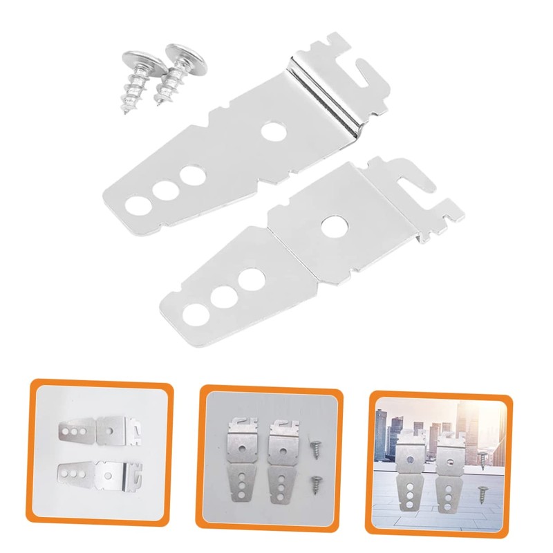 TEHAUX 5sets Universal Dishwasher Mounting Clips Kit Dishwasher Bracket z