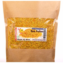 Natural food Natural Food Bee Pollen from EU - Natural, Raw, No Additives - Made by Bees C Nutritional Powerhouse C Sustainably Sourced Superfood C Wellness Boost C 1kg