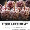 HOPELF 5.5 inch Semi Point Bamboo Skewers - 5mm Thick
