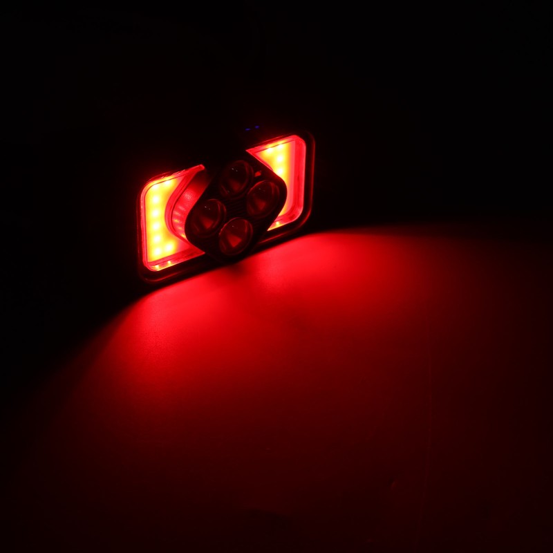 COB Head Lamp USB Rechargeable Led Head Lamp IPX4 Waterproof