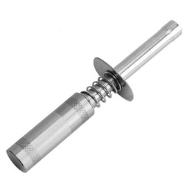 Dilwe Aluminium Alloy Glow Plug Igniter 1/10 RC Accessory Suitable for HSP 80103 Oil Trucks (Titanium)