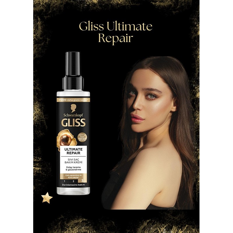 Gliss Ultimate Repair Conditioner Spray 6.76 fl oz