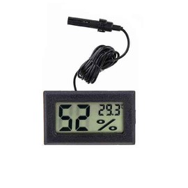 MakerMind Mini LCD Thermometer Hygrometer with 1 m Cable Temperature Meter Humidity