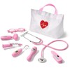 Phobby Kids Doctor Kit, 8 Pieces Toddlers Doctor Playset with