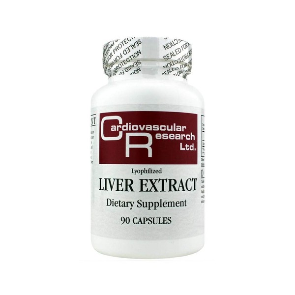 Cardiovascular Research Liver Extract, White, 90 Count