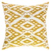 TreeWool, Pack of 2, Throw Pillow Cover Ogee Diamond Accent