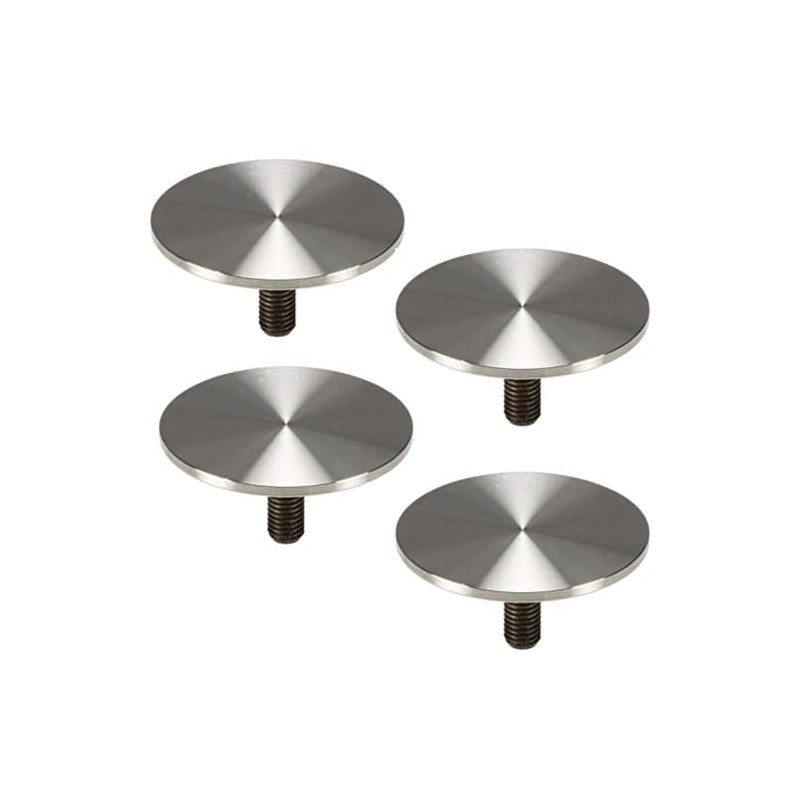 Gedotec Glass Plate Adapter Stainless Steel Glass Mounting Plate with